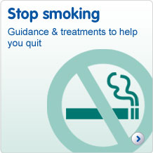 Stop smoking: Guidance & treaments to help you quit